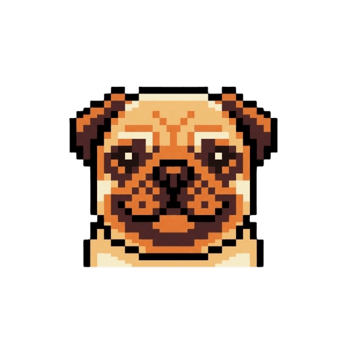 PugCorp Pixel Logo